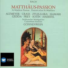 English title (as printed on the front cover): Theo Altmeyer Franz Crass Teresa Zylis Gara Julia Hamari Nicolai Gedda Hermann Prey Hans Sotin Suddeutscher Madrigalchor Consortium Musicum Wolfgang Gonnenwein Spotify
