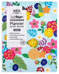 The calendar strips can be easily applied to your computer monitor or keyboard and removed with leaving little to no adhesive behind. January 2021 December 2022 Monthly Planner 8 5 X11 See It Bigger Floral Walmart Com Walmart Com
