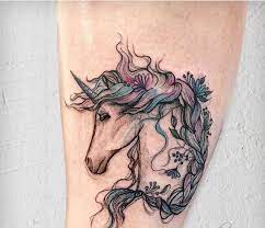 Unicorn Tattoo Feminine Tattoos Unicorn Tattoos Unicorn Tattoo Designs