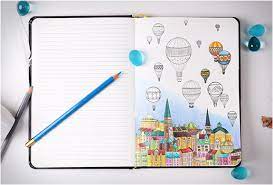 Coloring notebook designed for note taking and drawing provides many hours of fun, stress relief, and notebook features beautiful hardcover with quality leather feeling and 176 pages with plenty of. Coloring Notebook