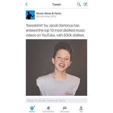 Spoti.fi/2c62ne5 purchase on google play: In A Few Years Nobody Will Even Know Who Jacob Sartorius Is Jacob Stanktorius Sweatshirt Song