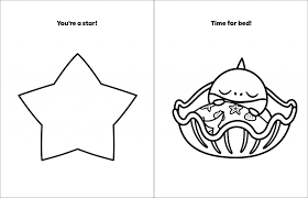 Unique baby shark coloring pages. Dragonstardesigns Coloring Baby Shark Drawing
