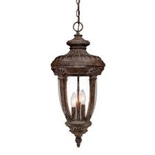 Acclaim Lighting Monte Carlo Collection Hanging Lantern 3 Light Outdoor Black Coral Light Fixture 1716bc The Home Depot Hanging Lanterns Acclaim Lighting Light Fixtures