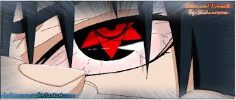 Lineart and color by naruto ch 480 uchiha sasuke lineart link naruto 480: Sasuke Sharingan Color By Shakawowna On Deviantart