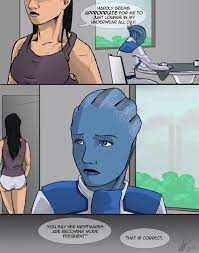 Page 09 Worry By Canius Mass Effect Comic Fun Comics Mass Effect