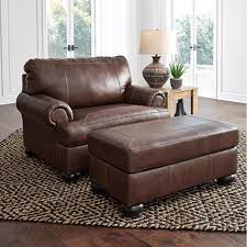 That's the main problem with the really soft wood. Signature Design By Ashley Bearmerton Traditional Chair And A Half With Ottoman Lindy S Furniture Company Chair Ottoman Sets