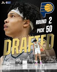 With the 50th pick in the 2024 NBA Draft, the @pacers select Enrique  Freeman! Full 📰🔗 release