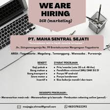 … read more gaji pt ssi cikarang / gaji cleaning service pt. Lowongan Kerja Marketing Di Pt Maha Sentral Sejati Lokerjogja Id