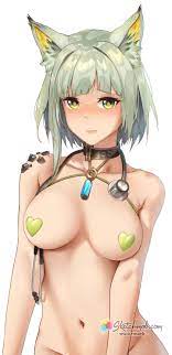 Nude anime fan art