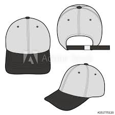 Baseball Cap Fashion Flat Vector Illustration Mockup Design Buy This Stock Vector And Explore Similar Vecto Baseball Caps Fashion Fashion Flats Mockup Design