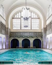 Stadtbad Oderberger Berlin Germany C 1902 Stadtbad Oderberger Strasse Also Called Stadtbad Prenzlauer Berg Is A Bathin Architecture Outdoor Decor Pool