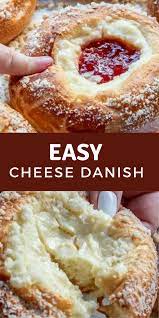 Easy Cheese Danish Danish Recipe Easy Danish Food Easy Cheese
