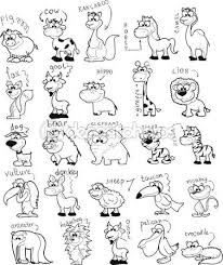 Google Cartoon Drawings Of Animals Cute Animal Drawings Animal Drawings