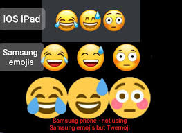 Ios Discord Uses Ios Emojis Android Samsung Doesn T Use Samsung Emojis But Stuck With Horrible Twitter Twemoji With No Option To Change Preference R Discordapp