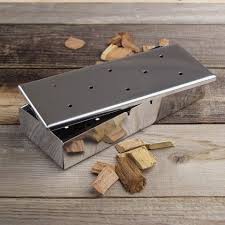 Stainless Steel Wood Chip Smoker Box Wood Chip Smoker Bbq Smoker Box Charcoal Companion