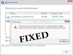 However, sometimes, you need to convert gpt disk to mbr disk. Fix Windows Cannot Be Installed To This Disk Gpt Expert Guide