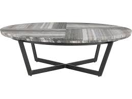 L brown hand carved drum shape round top mango wood distressed wooden coffee table redefine your living space with this beautifully redefine your living space with this beautifully designed drum shape coffee table that comes with a smooth round tabletop. Moe S Home Collection Grey Marble Gunmetal 48 Wide Round Coffee Table Megk111315