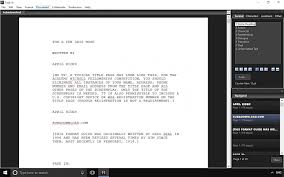 My recommendation for movie magic screenwriter. Free Fade In Download The Screenwriting Software