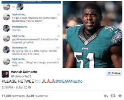 Take, for example, a recent interaction between philadelphia eagles linebacker emmanuel acho and a fan who requested to take him to prom. Video Eagles Emmanuel Acho Surprises Fan For Prom Blacksportsonline