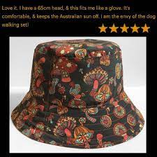 S A 5 Star Review Just In For My Mushroom Hat Which Is Currently The Envy Of Every Dog Walker As It Soaks Up The Austral Handmade Clothes Fall Gifts Dog Walker