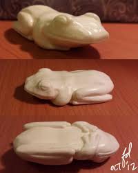 A japanese ivory netsuke of two mice. Ivory Soap Frog Carving Soap Carving Soap Sculpture Carving