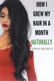 How I Grew My Hair Long Thick Naturally In A Month Grow Long Hair Healthy Hair Tips Thick Hair Styles