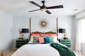Our outdoor ceiling fan designs are beautiful in indoor or outdoor living rooms (just make sure the fan has the proper el rating). A Diy Blogger S Best Tips For Adding Color When You Rent Bedroom Design Small Bedroom Designs Small Bedroom