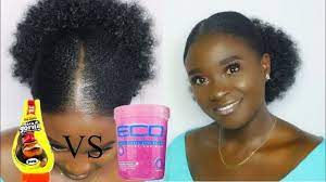 Gorilla Snot Gel Vs Eco Styler Gel On Short Natural Hair Iam Abena Gorilla Snot Eco Styler Gel Short Natural Hair Styles