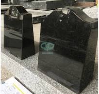 Flache Grabsteine ​​aus schwarzem Granit Hersteller ...