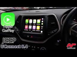 Apple Carplay Retrofit Jeep Cherokee Limited With Uconnect 8 4 After Installed Video Youtube