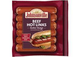 Well, what can i say but awesome hot italian sausage. Beef Hot Links Johnsonville Com