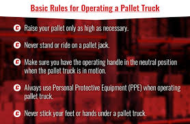 As hand pallet jack or hand pallet truck can also pose a safety risk. How To Use A Hand Pallet Truck