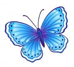 Hold your pencil tilted and draw the body. Simple Butterfly Drawing With Colors