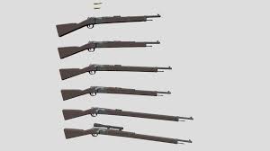 It is a repeating rifle that can hold eight rounds in its forestock tube magazine, one round in the. Low Poly Lebel 1886 Download Free 3d Model By Austincford Austincford Cc12611