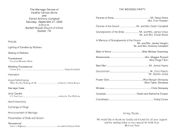 Wedding readings are a reflection of not just what you feel for your beloved, but your personality. Wedding Program Outlines Tablon