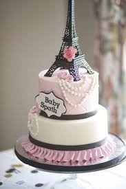 French Parisian Baby Shower Party Ideas Photo 1 Of 15 Paris Themed Cakes Paris Birthday Cakes Paris Cakes