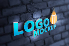 2,000+ vectors, stock photos & psd files. 3d Wall Logo Mockup Psd Free Download Free Mockups