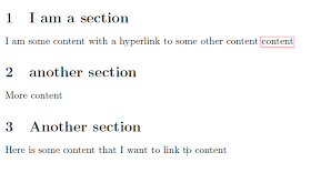 How Can I Configure Two Way Hypertarget Hyperlink Pairs Tex Latex Stack Exchange