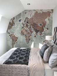 Bedroom Goals Wall Mural World Map Wall Decor Bedroom Bedroom Murals World Map Decor