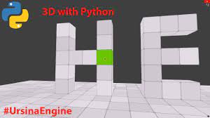 I've recently started using ursina game engine (runs in python), and have run into a problem throughout many of my projects. 3d Graphics With Python Ursina Engine Youtube