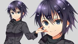 Looking for a cute, beautiful anime girl with short hair? Live Drawing Short Hair Anime Girl Youtube