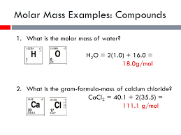 The easiest way to find the molar mass is by adding the atomic masses of each atom in a compound. Video 2 1 Moles And Molar Mass Ppt Download