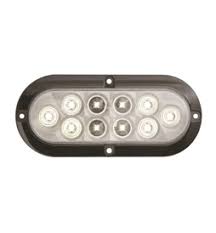 Redneck Trailer Supplies Optronics 6in Oval Led Surface Mount Utility Light Bul 78cb