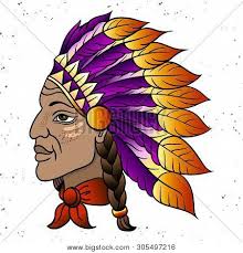 Man Native American Vector Photo Free Trial Bigstock Set with figurines in national dress and hunting equipment isolated vector illustration. man native american vector photo