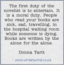 Enjoy the best donna tartt quotes at brainyquote. Quotable Donna Tartt Writers Write
