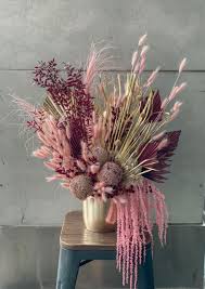 Maybe you would like to learn more about one of these? Large Dried Arrangement Pink Tones The Lush Lily Brisbane Florist Flower Delivery Carindale Loganholme Brisbane Buy Flowers Online