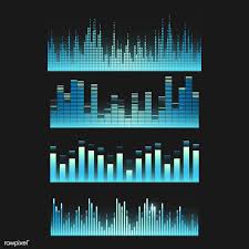 Sound Wave Equalizer Vector Design Set Free Image By Rawpixel Com Vector Design Sound Waves Design