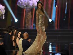 Miss universe 2016 iris mittenaere wears michael cinco gown. Miss France Iris Mittenaere Crowned Miss Universe Binindia