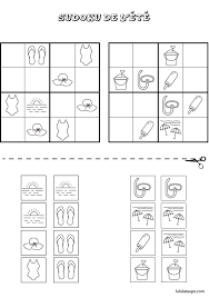 Les grilles de sudoku sont proposées dans une interface ludique et colorée qui permet de placer les chiffres très facilement, y compris les petites marques. Sudoku Images A Imprimer L Ete Lulu La Taupe Jeux Gratuits Pour Enfants