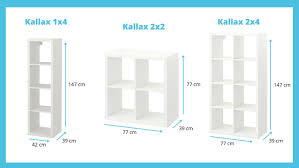 Außerdem bekommt es auch noch eine. Ikea Kallax Regal 2x4 Masse